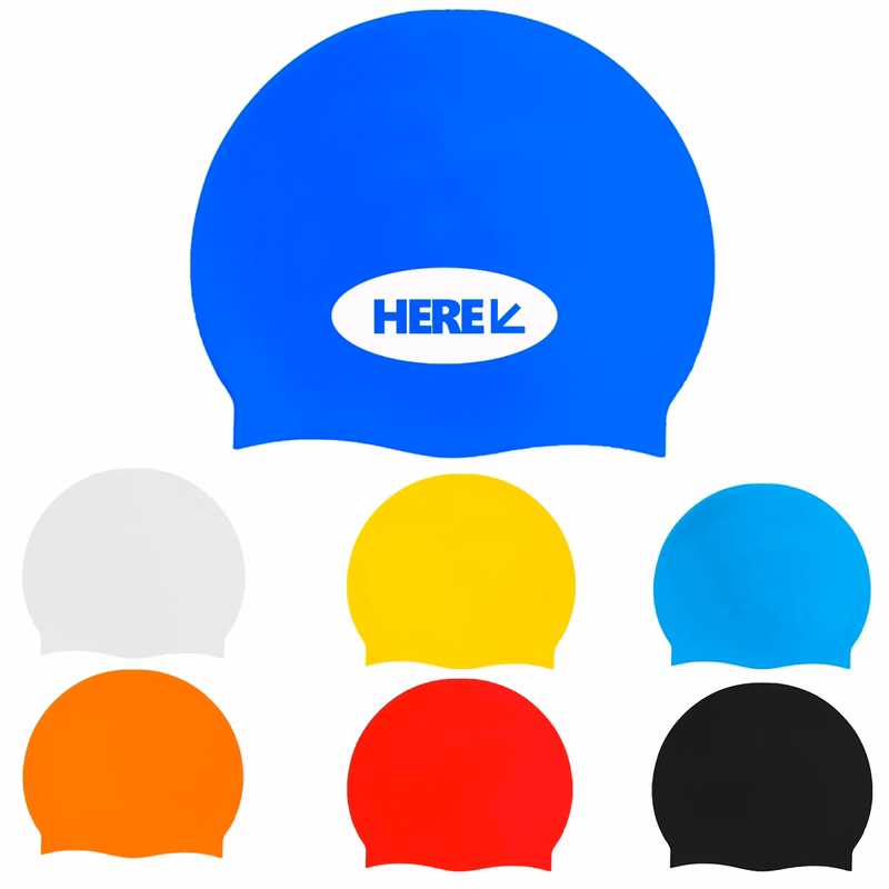 Unisex Silicone Swim Cap