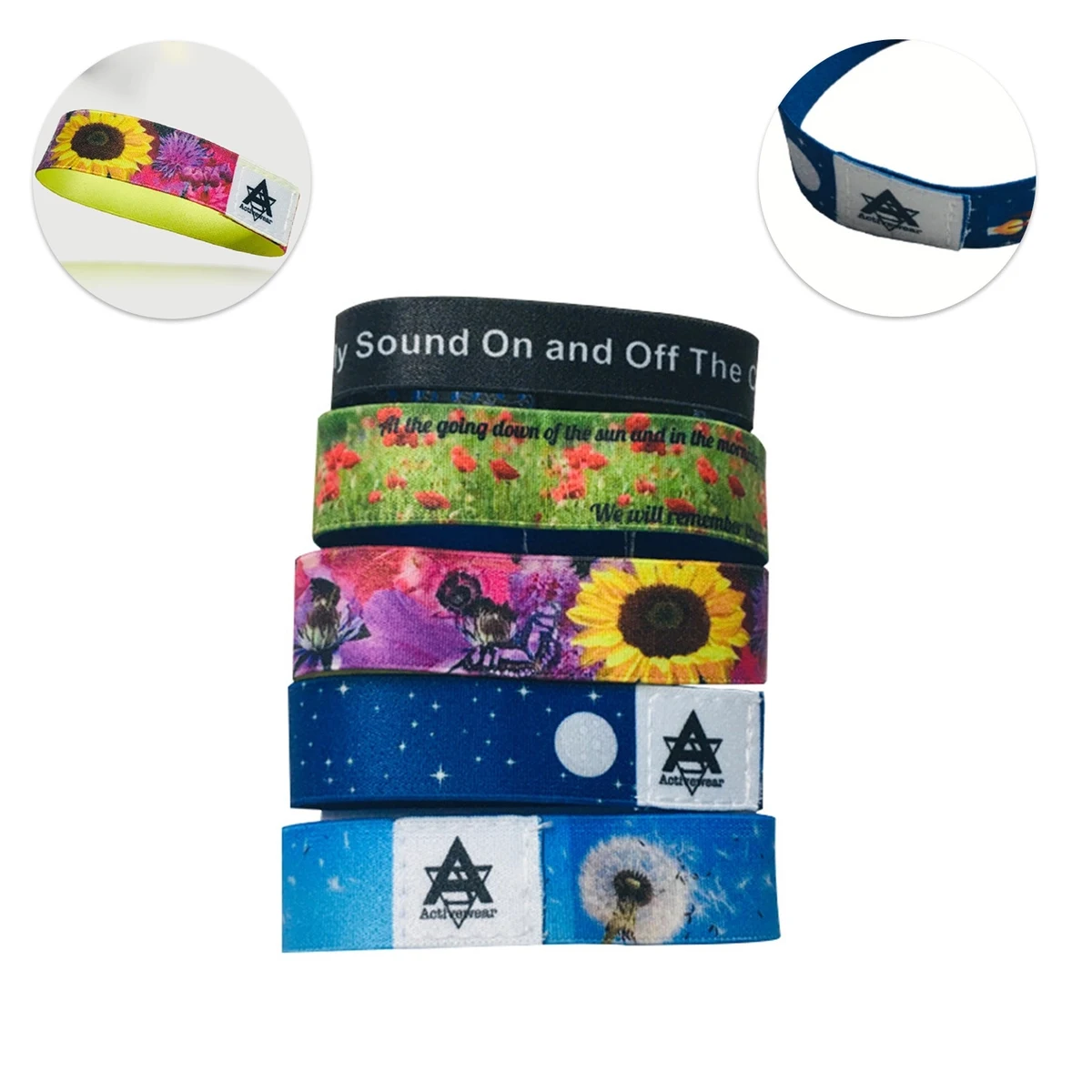 Hd Sublimation Elastic Wristband 1