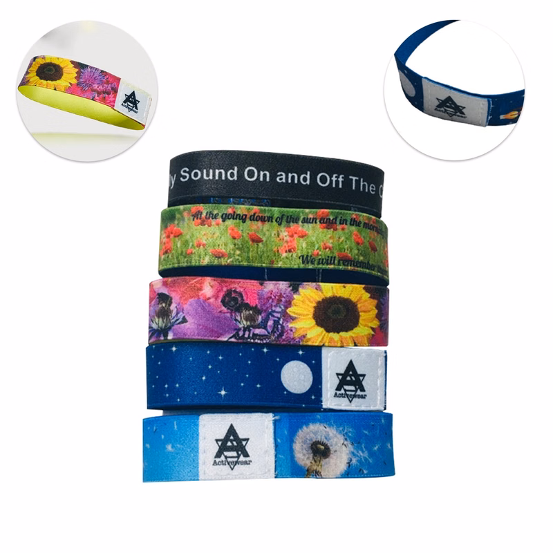 Hd Sublimation Elastic Wristband