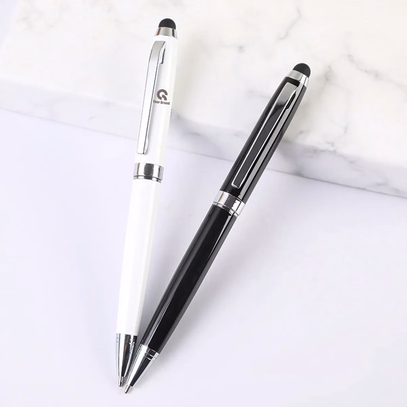 Business Rotary Capacitive Mobile Phone Round Ballpoint Pen