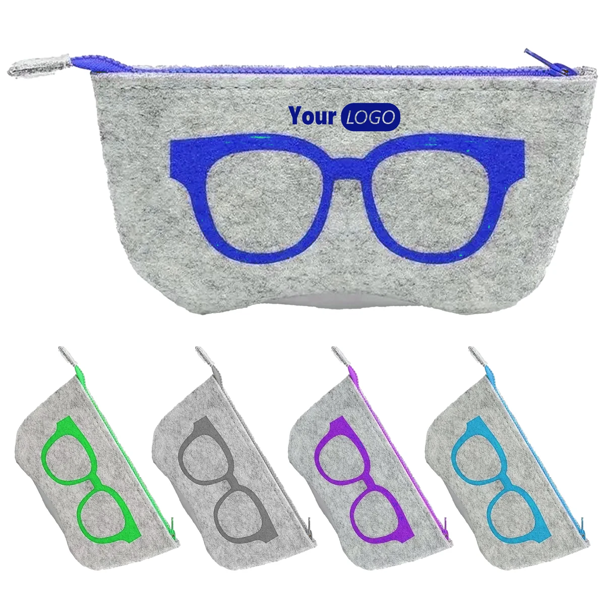 Other Fabric Custom Felt Glasses Bag 1