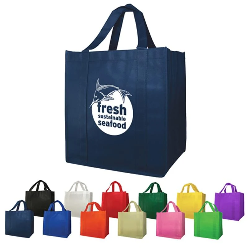 Bags - Non-Woven (13"W x 15"H x 10"D) Shopping Tote Bags 1