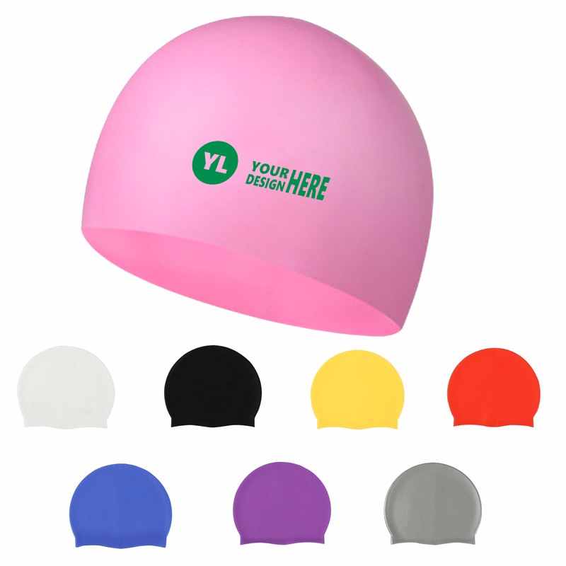 Durable Silicone Swimming Cap MOQ 30PCS