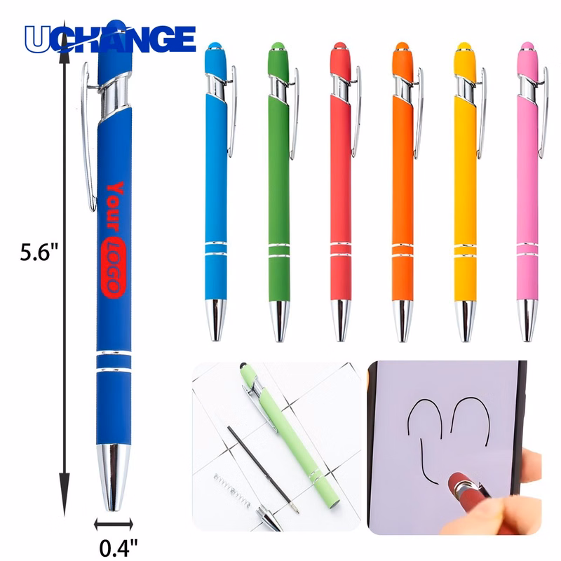 Versatile Press Type Touch Stylus Metal Pen for Devices