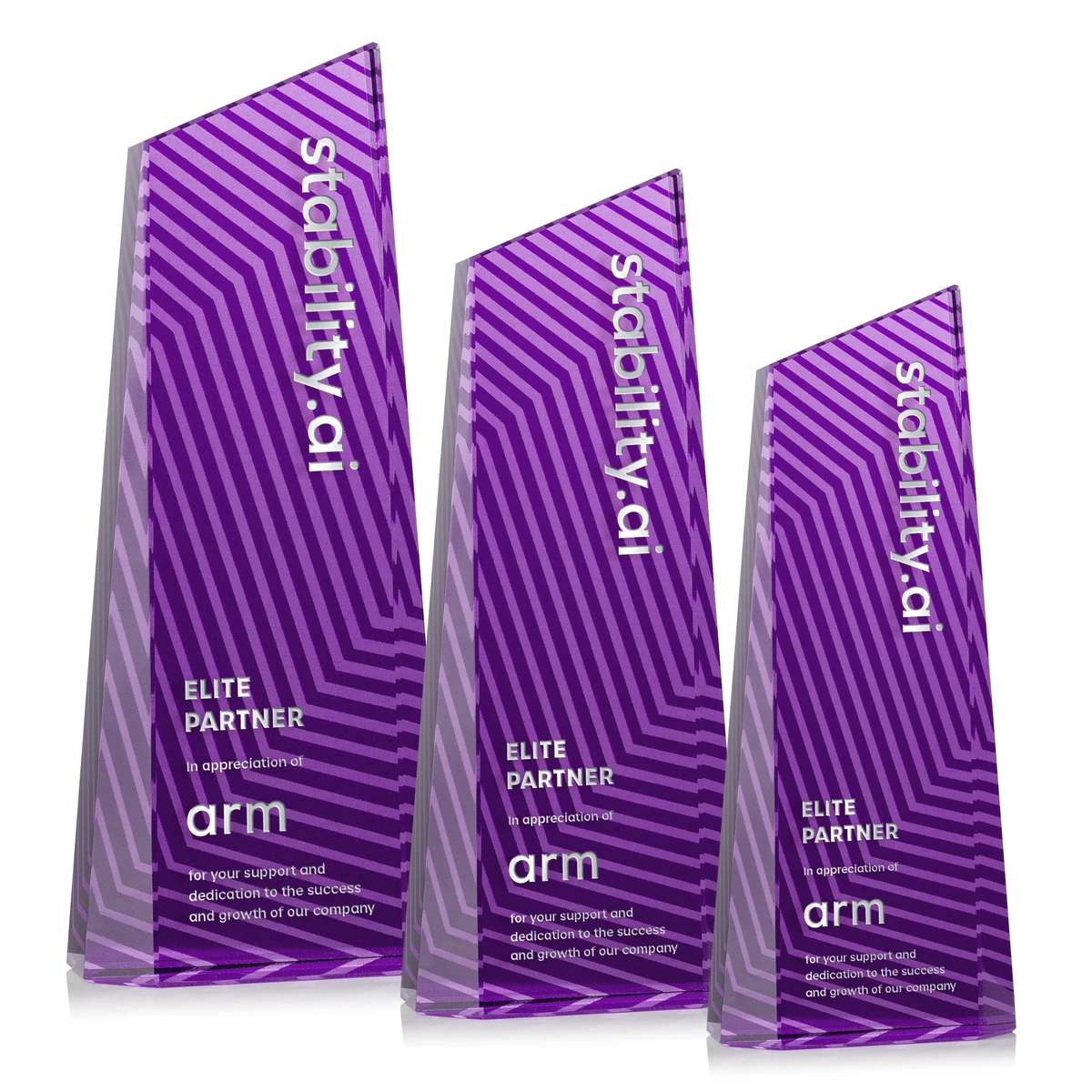 Hallandale Award - Purple 1