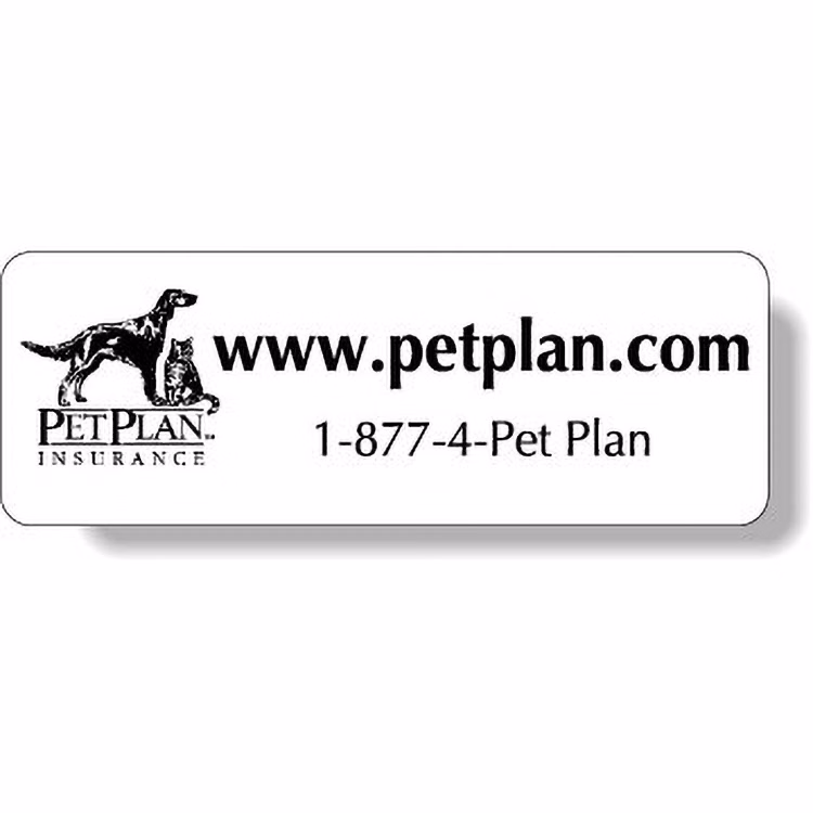 White Gloss Polypropylene Roll Labels Stock Rectangle (1.25"x3.5")