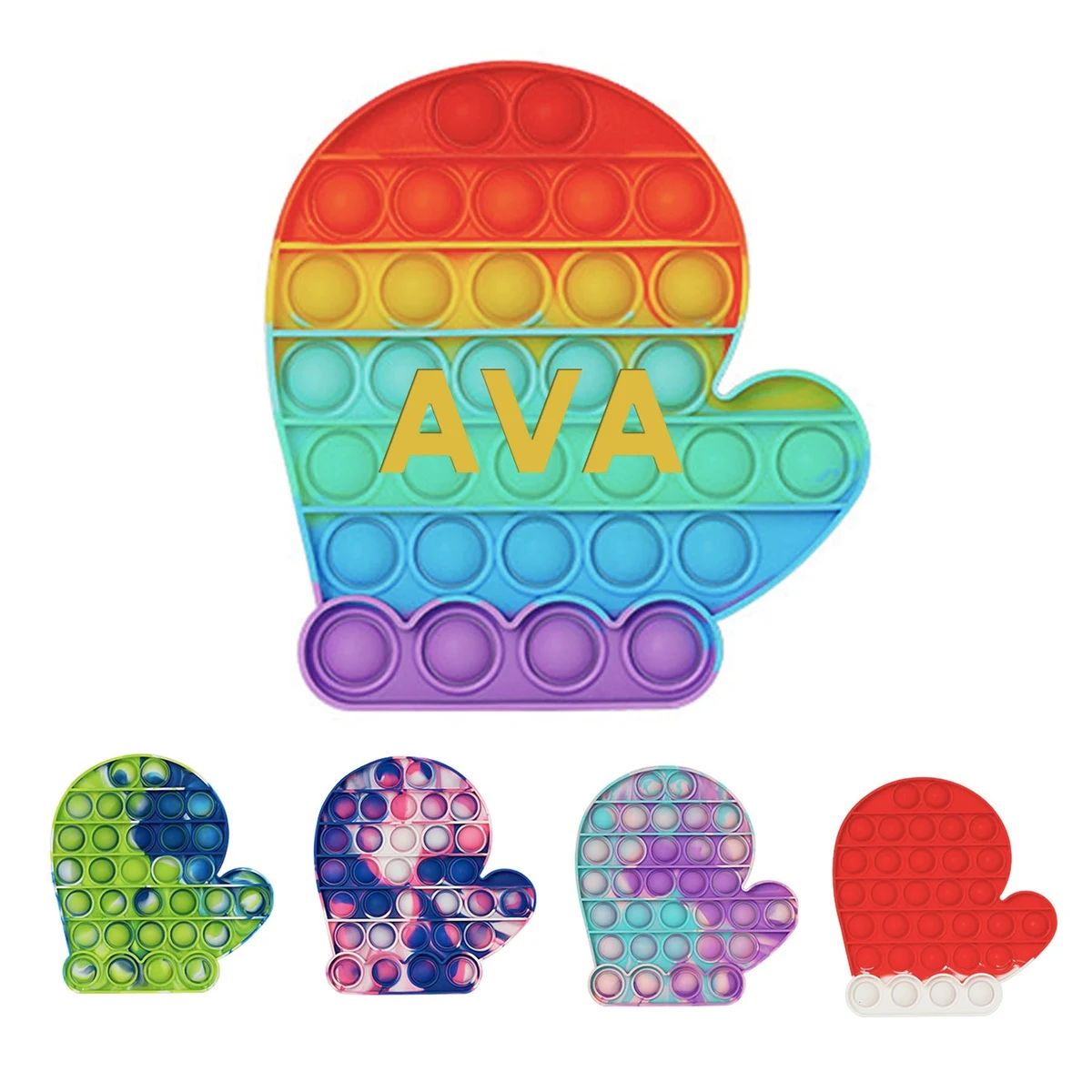 Rinbow Gloves Poper Toy 1