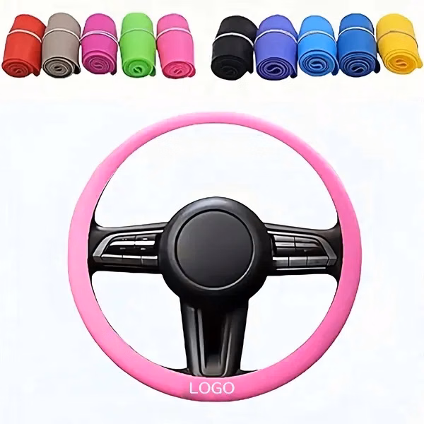 Car Steering Wheel Silicone Cover Protective Grip Enhancer