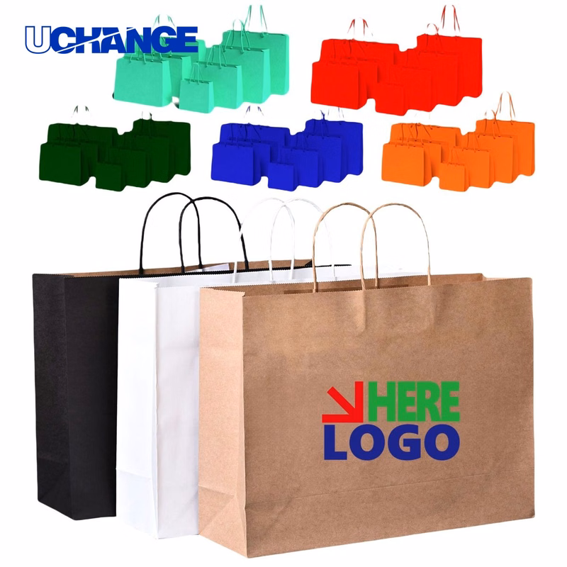 Biodegradable Kraft Shopping Bag