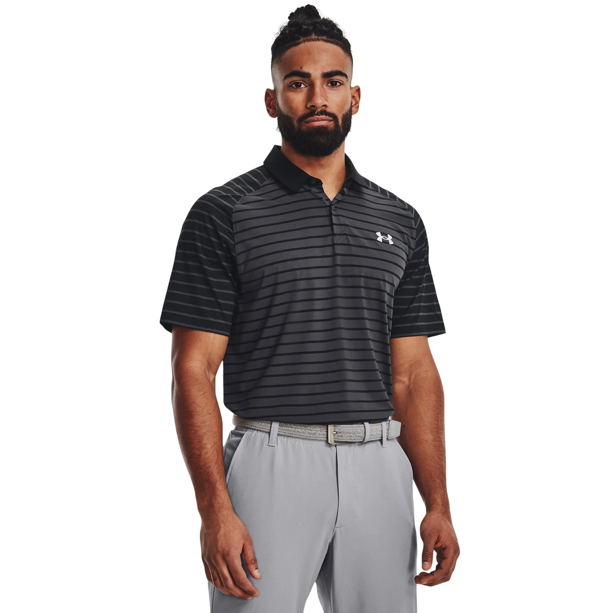 UA Iso-Chill Mix Stripe Men's Polo 1