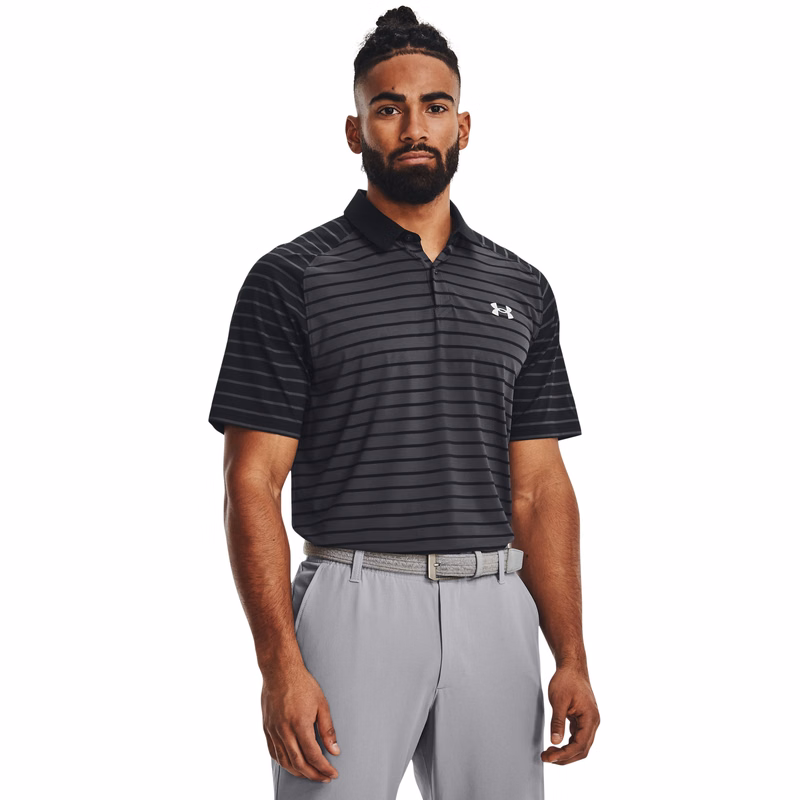 UA Iso-Chill Mix Stripe Men's Polo