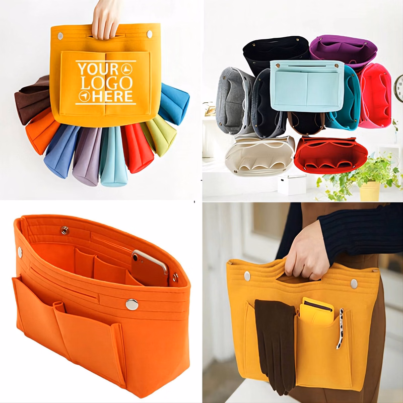 Multifunctional Felt Travel Storage Pouch