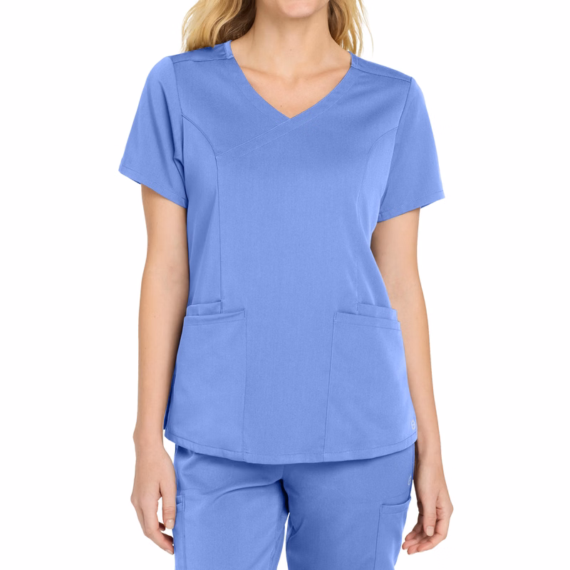 Wink® Women's Premiere Flex Mock Wrap Top