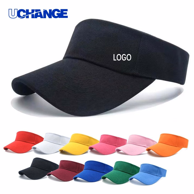 Custom Logo Sun Visor Cap Headwear