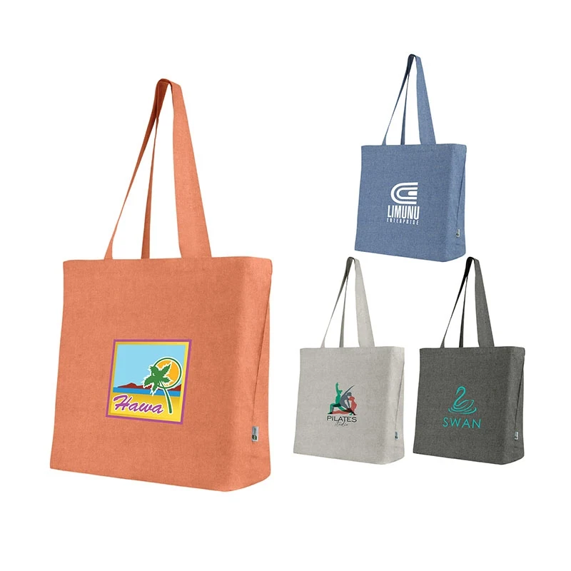 Vitality 4.5 oz Recycled Cotton Tote Bag 1