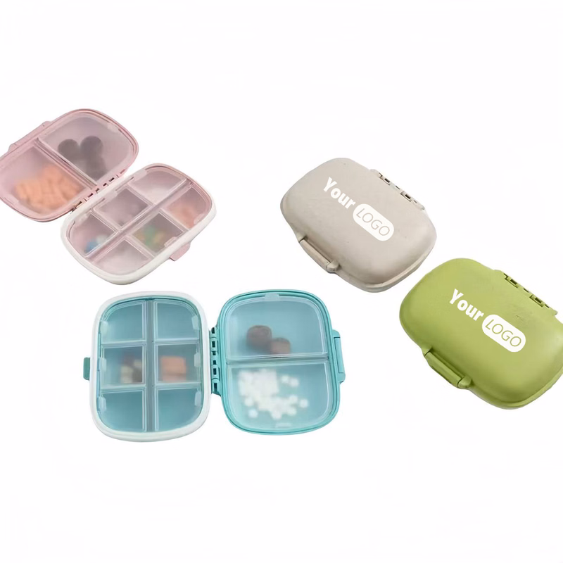 8 Compartments Travel Pill Organizer