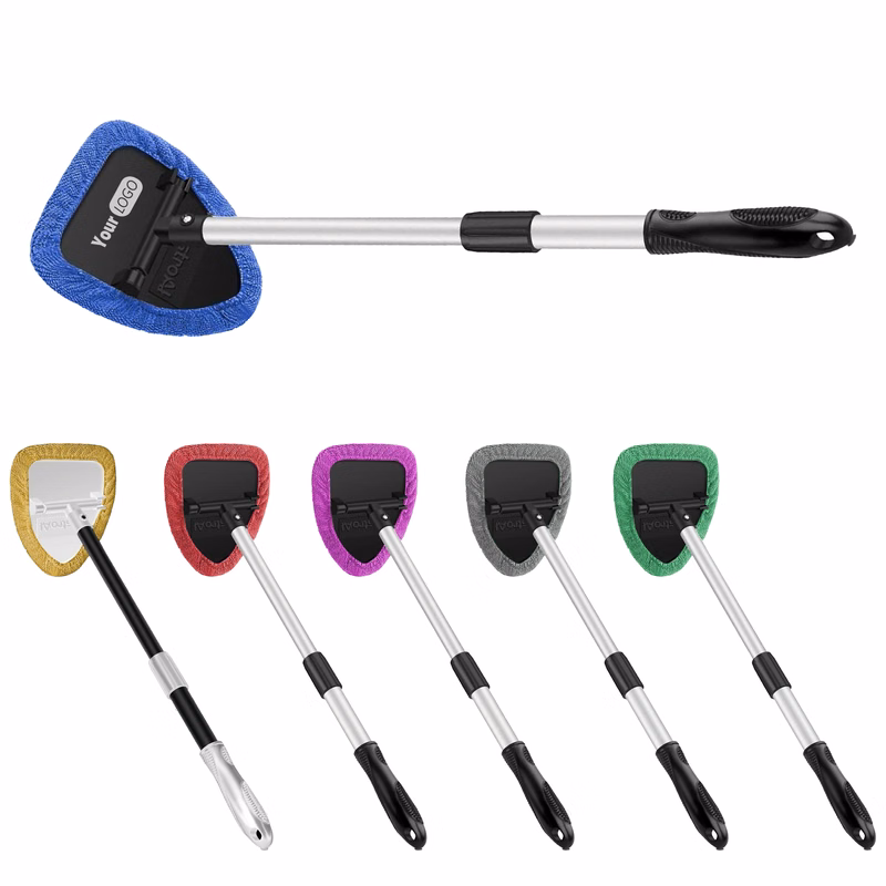 High-Quality Microfiber Material Ergonomic Microfiber Car Window Cleaning Tool
