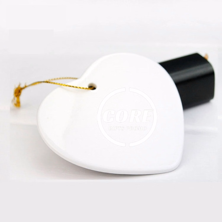 Custom Sublimation Ceramic Ornament