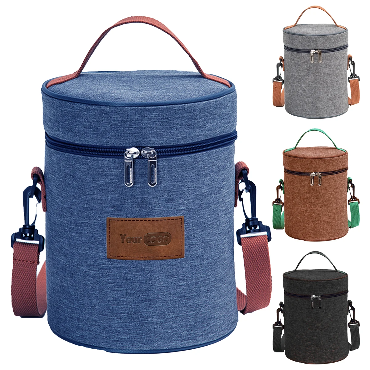 Oxford Insulated Lunch Box Lunch Bag With Adjustable Shoulder Strap For Maximum Comfort 1