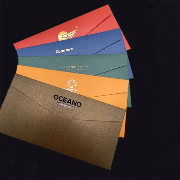 Custom Business Envelopes 110 GSM Recyclable Paper — Professional Mailing Packaging