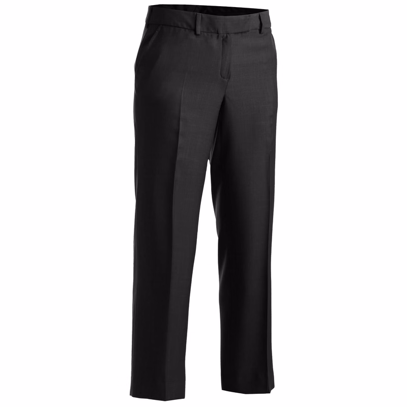Ladies Intaglio Flat Front Pant