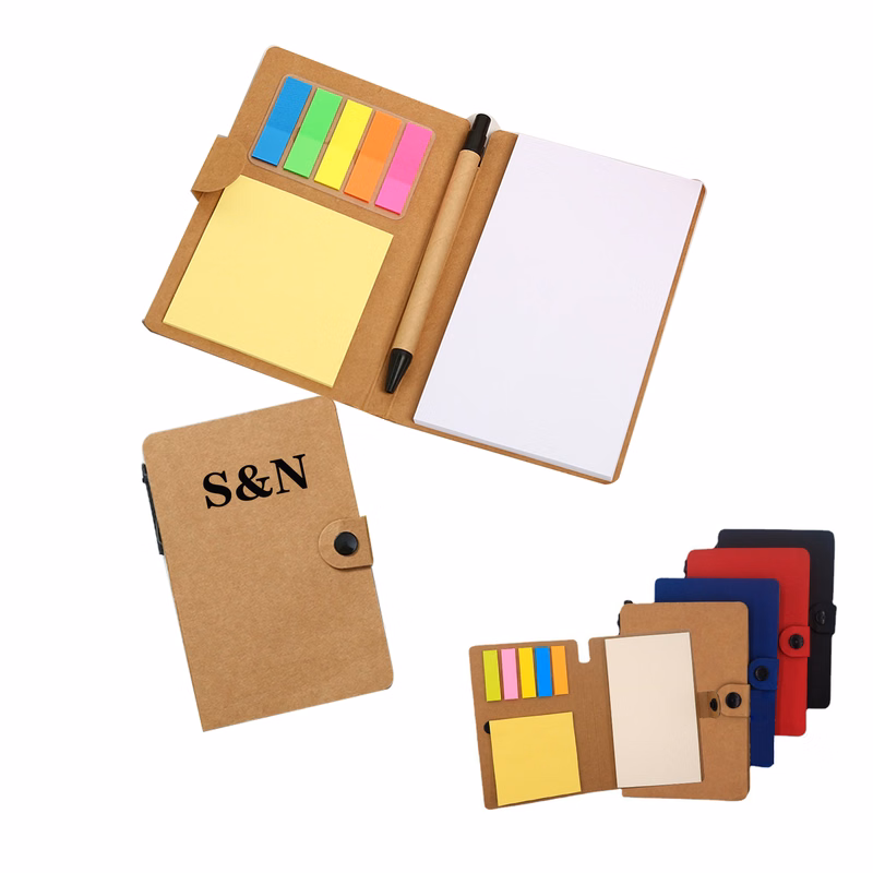 Portable Sticky Notes With Pen