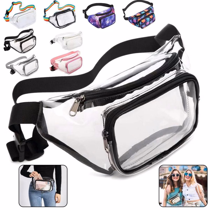 Waterproof Transparent Adjustable Fanny Pack
