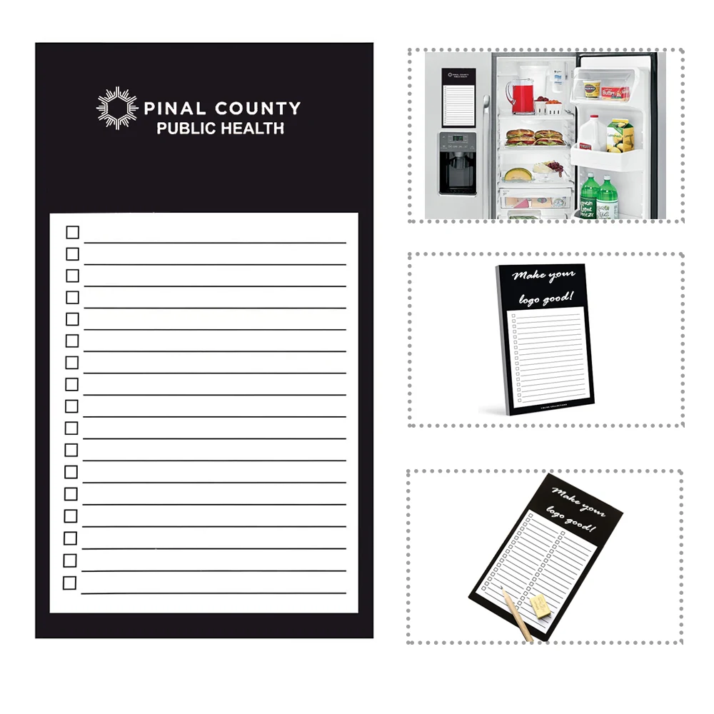 Custom Magnetic Paper Note Pad -50 Sheets 1