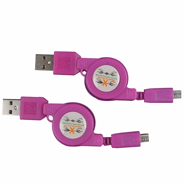 Creative Retractable Pin Noodle USB Cable