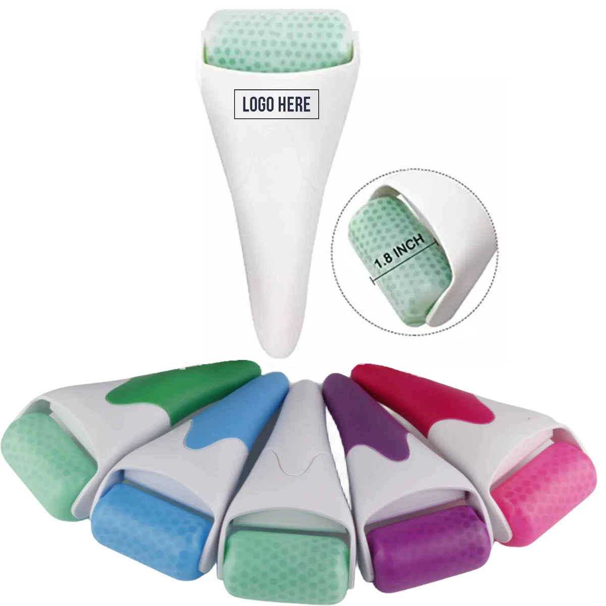 Facial Massage Ice Roller w/ Handle 1
