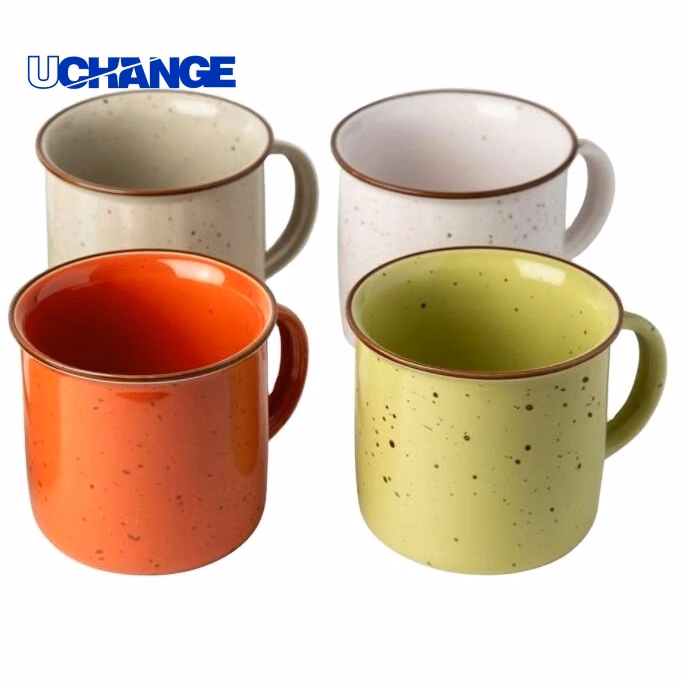Ceramic Speckled Campfire Mug Drinkware for Home, Cabin & Gift Use