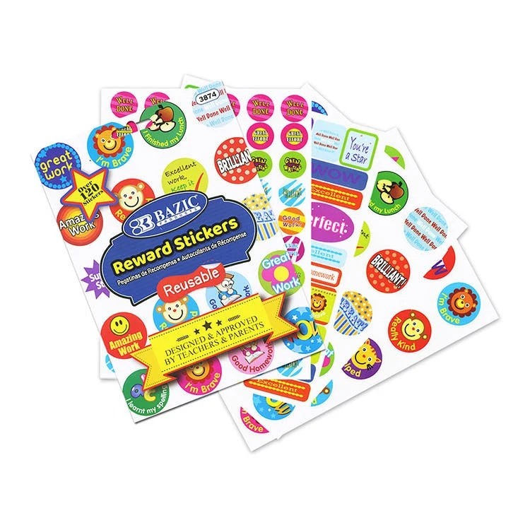 Reward Message Sticker Books - Assorted 120+ Sticker Packs 1