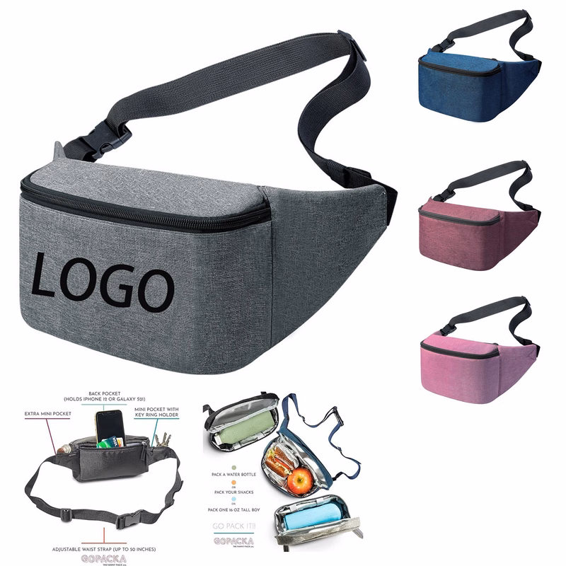 Portable Lunch Box Cooler Bag/Waist Bag