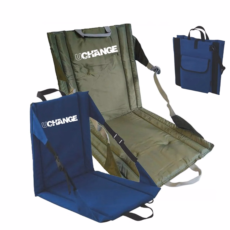 Portable Folding Outdoor Stadium Seat With Adjustable Strap