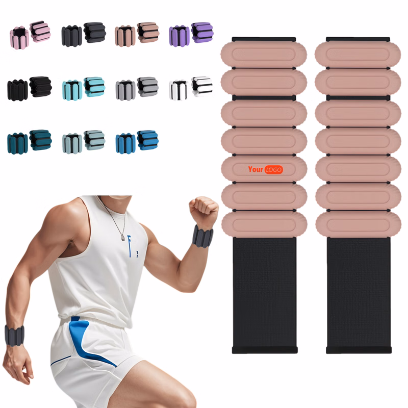 A Pair Of 1-pound Fitness Weight Wristbands