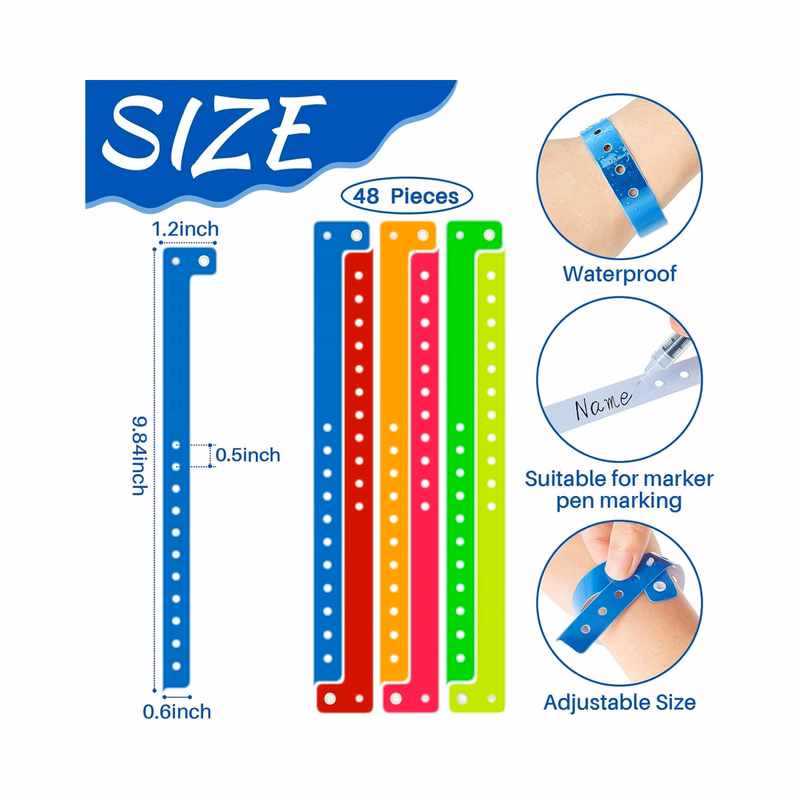 Vinyl Wristband Plastic Event Wristband