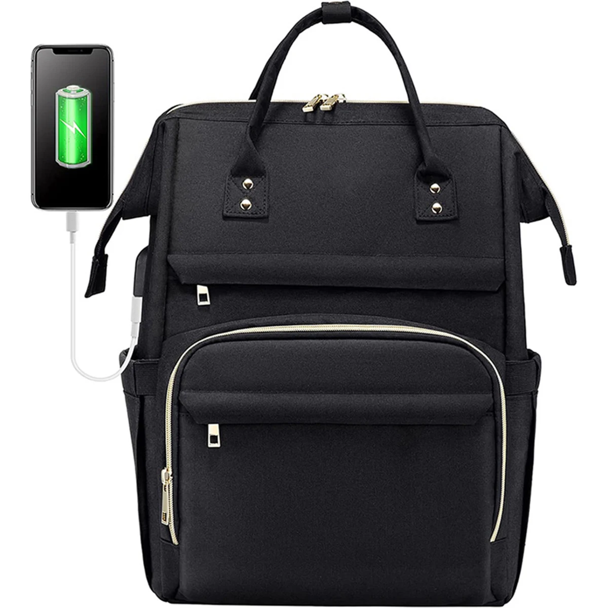 Laptop Backpack With Usb Port 1