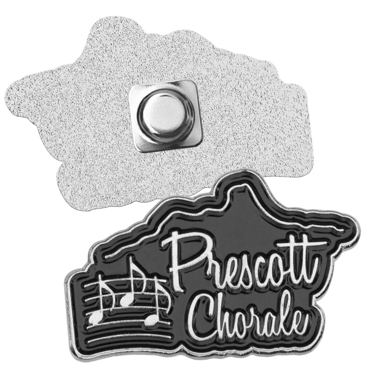 Lapel Pin Die Struck Soft Enamel w/ Magnet Backing (3/4") 1