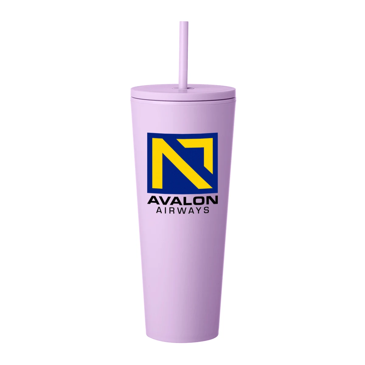 24 oz. Sleekline Rubberized Travel Mug (Full Color Imprint) 1