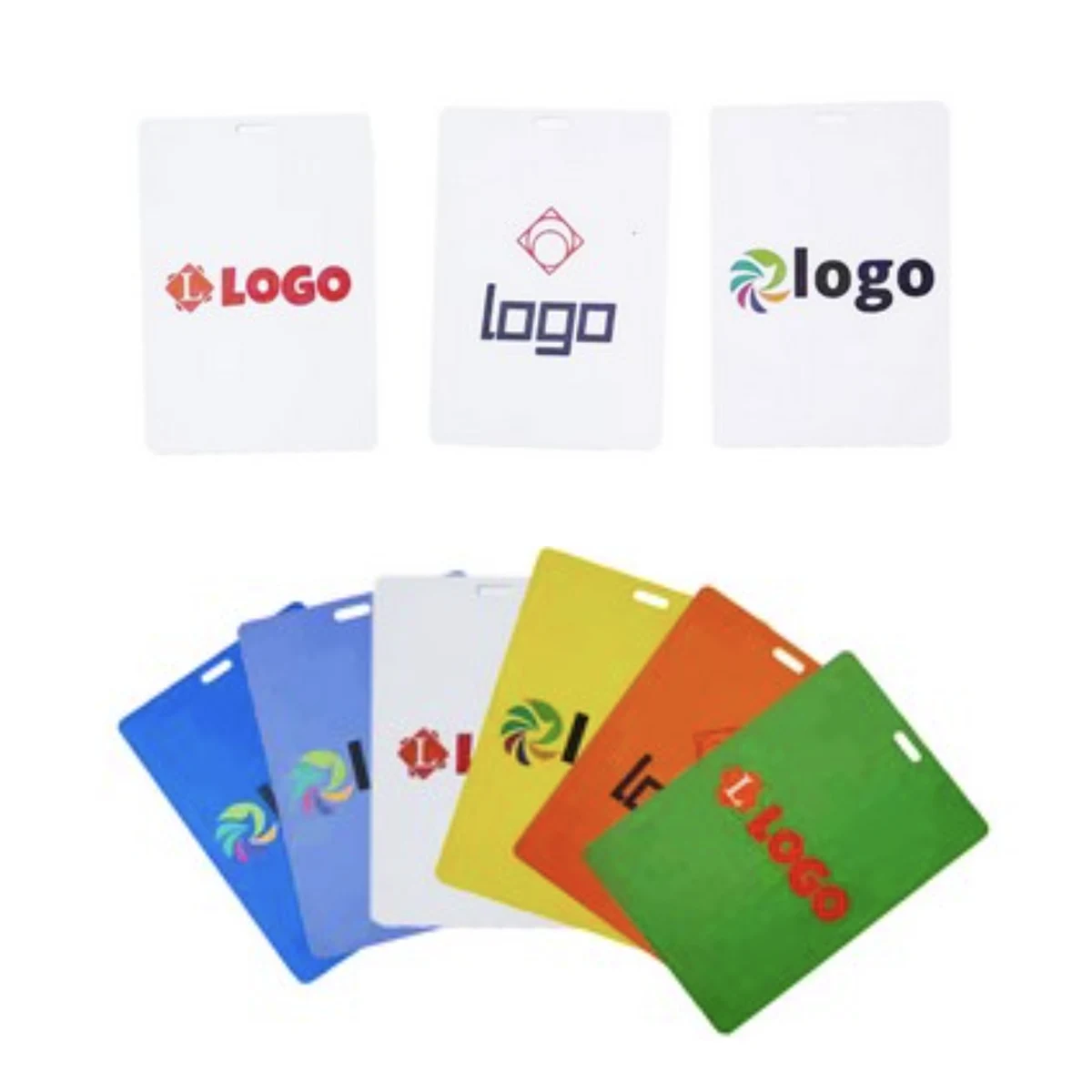 Custom Full Color PVC ID Badge Working Card 1