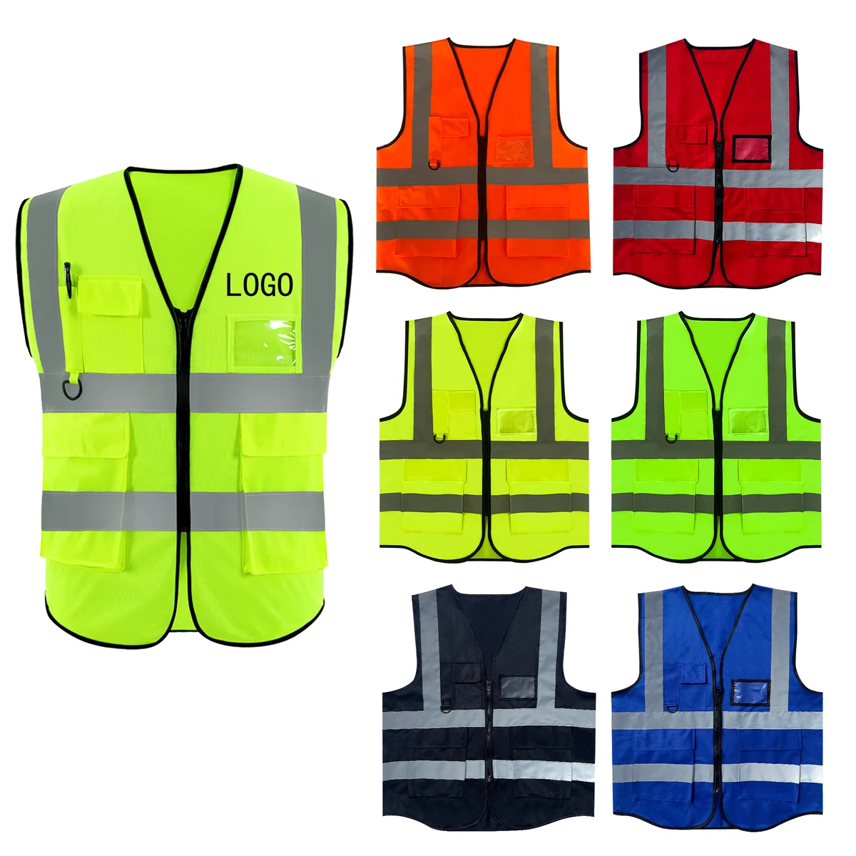 Comfortable Safety High Visibility Reflective Vest 1