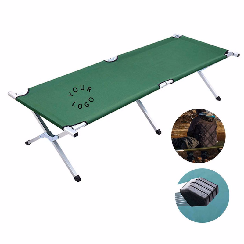 Outdoor Foldable Camping Cot with Oxford Fabric