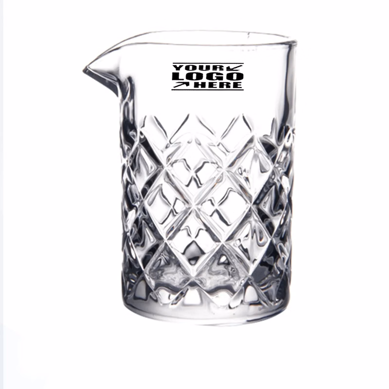 17 Oz. Custom Crystal Cocktail Stirring Glass
