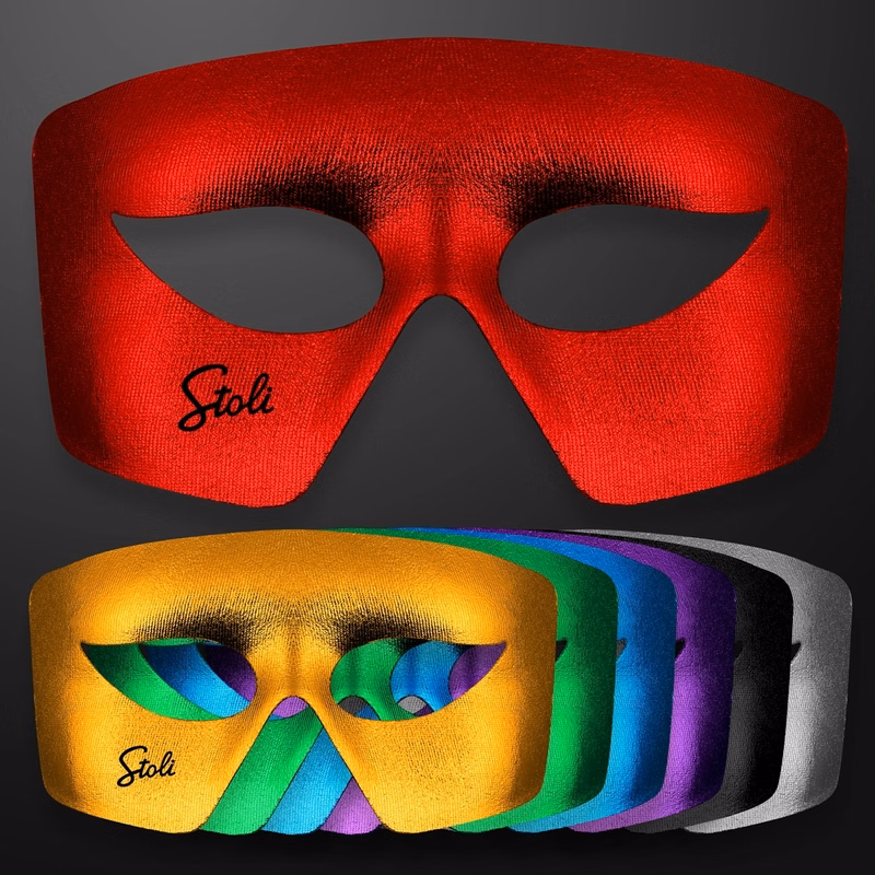 Costume Mask, Mardi Gras Throws (NON-Light Up)