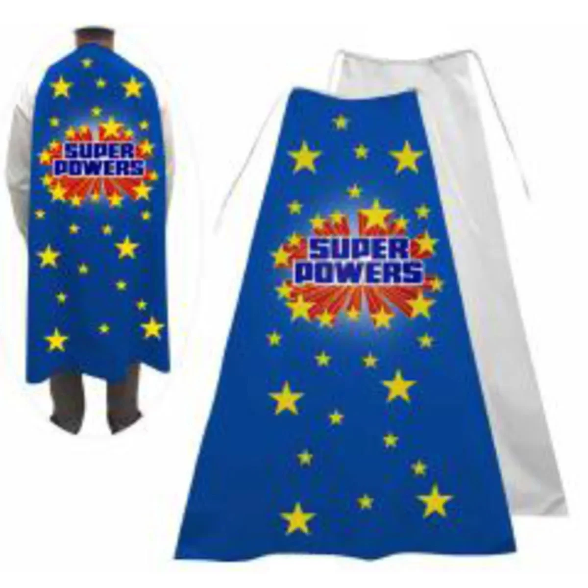 Sublimated or Blank Polyester Super Hero Cape 1