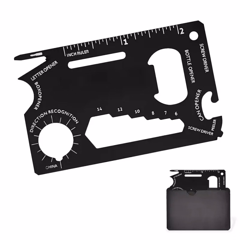 Multi function Credit Card Survival Tool