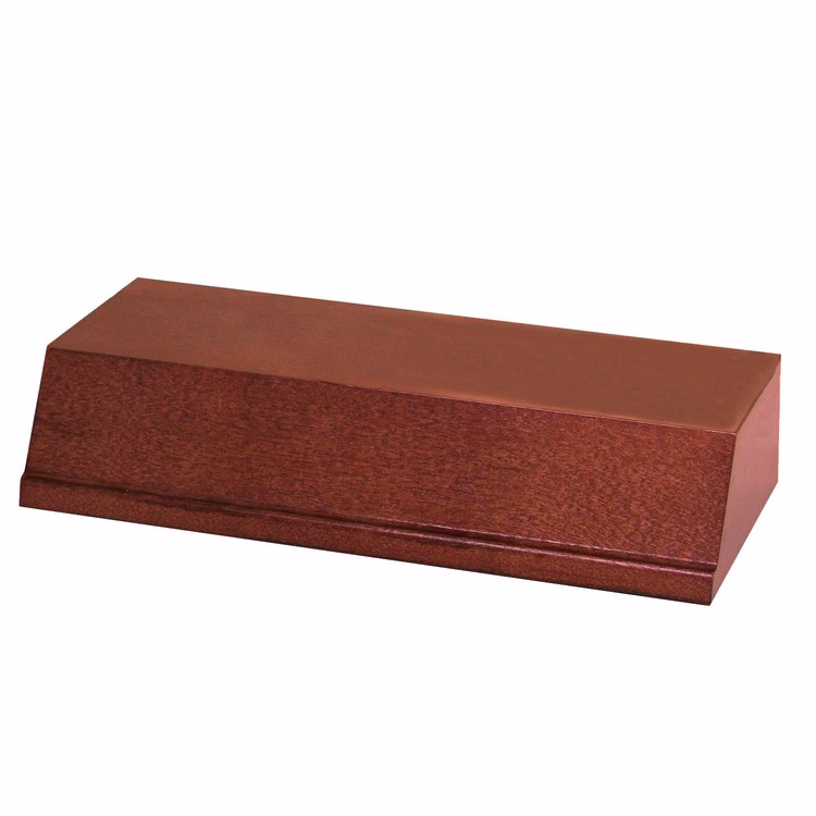 Wood Base, 6 x 2.85 x 1.25"