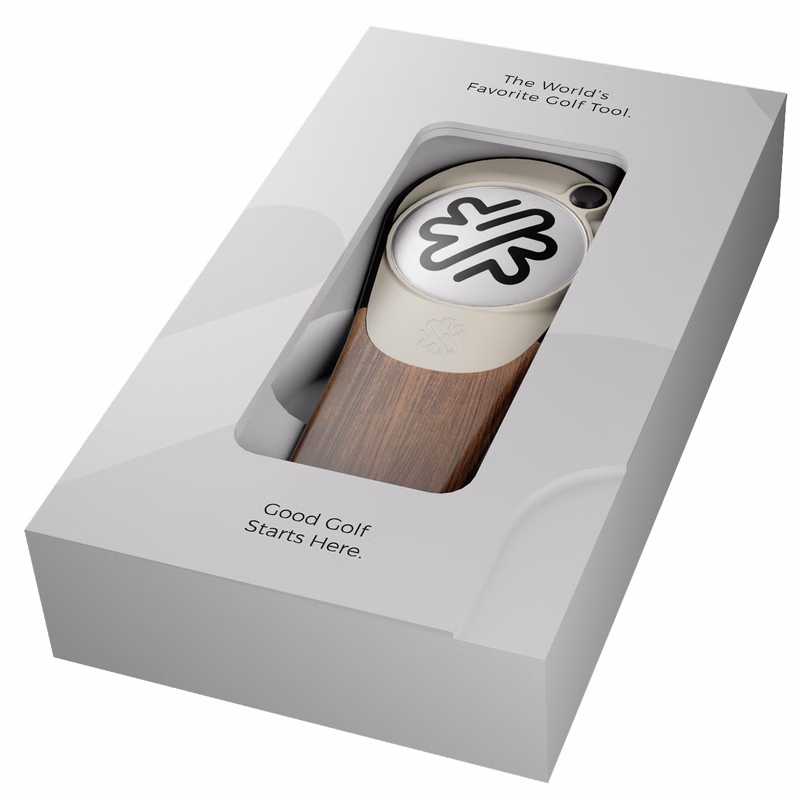 Pitchfix Woodie Golf Divot Tool in Window Box