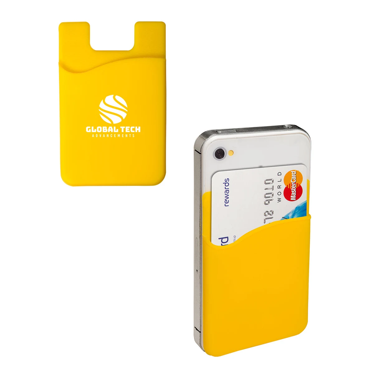 Econo Silicone Mobile Cell Phone Wallet 1