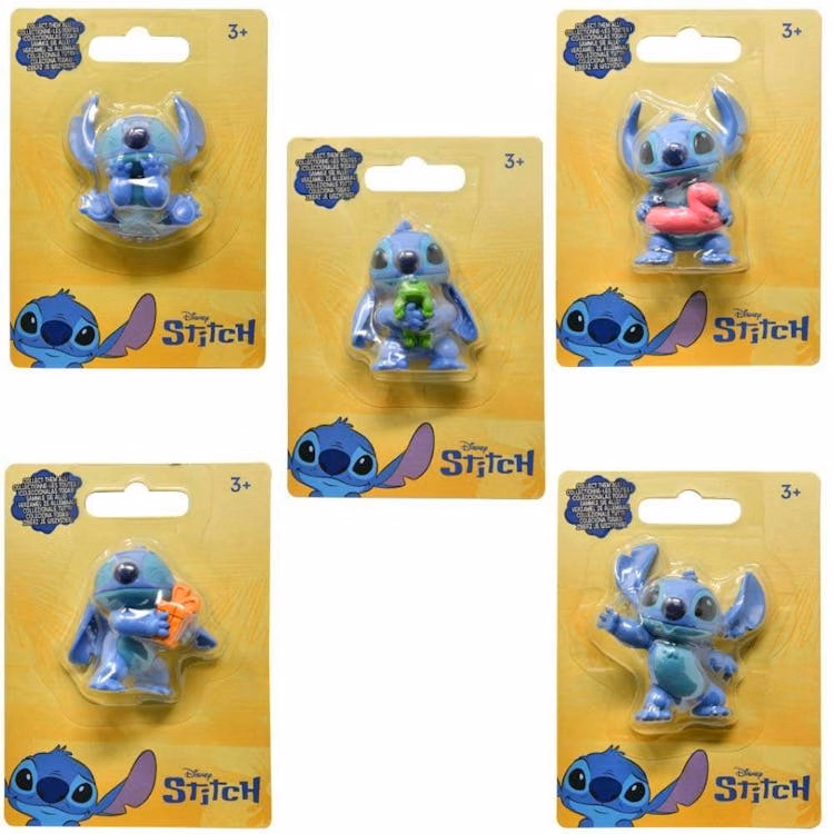 Stitch Action Figure - Five Assorted 2"